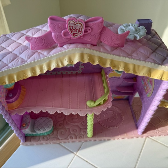 My Little Pony MLP Newborn Cuties Sound & Light House Playset WORKS Hasbro 2008 - Picture 3 of 12